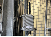 風力発電内にインターボルトのゲートウェイ（受信機）を設置